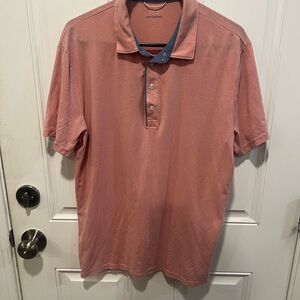 J. Crew Men's Coral Polo Shirt